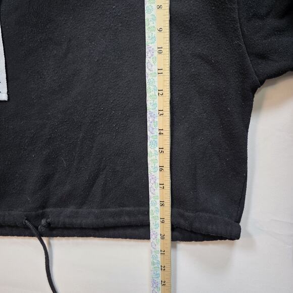 Friends Cropped Womens Sweatshirt Hoodie Size XXL Oversized Black 90s tv - Picture 7 of 7